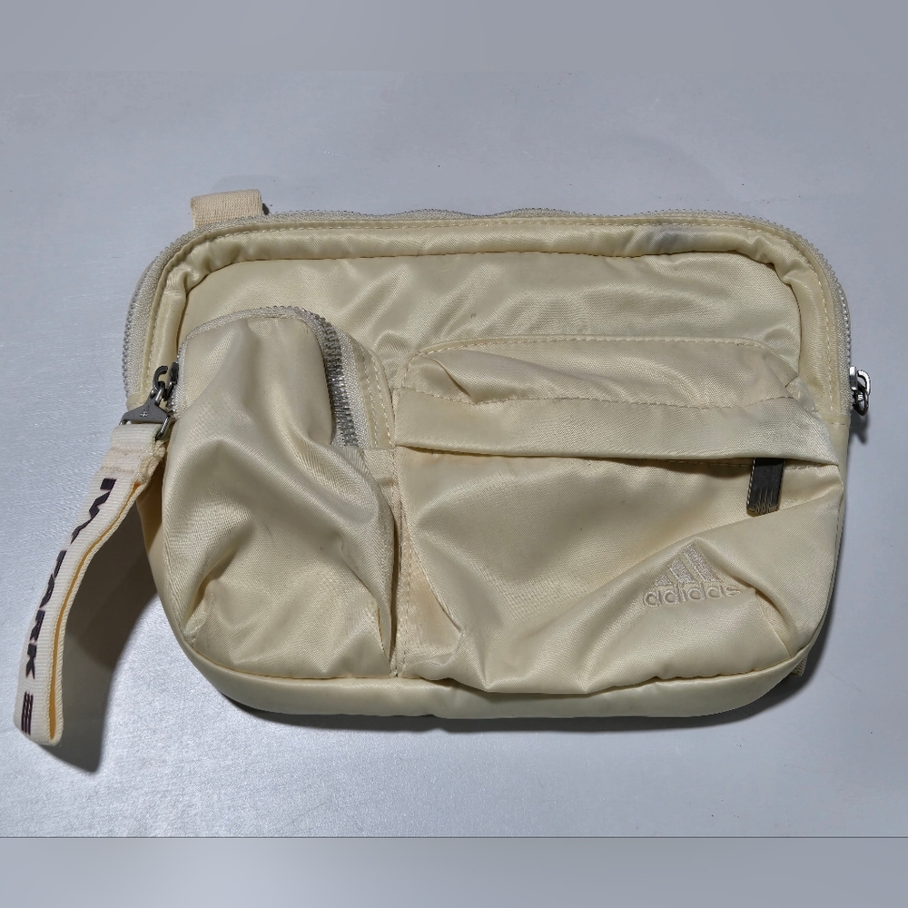 adidas Ivy Park Harness Bag Ivory FW19 GK7381 Waist, Body Pack With Strap NWOT